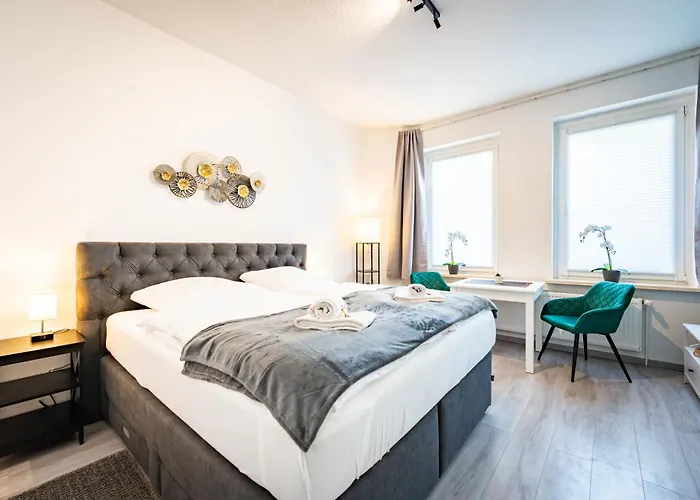 Апартаменты Apartmento Blue - Zentral - Wifi - Netflix Магдебург